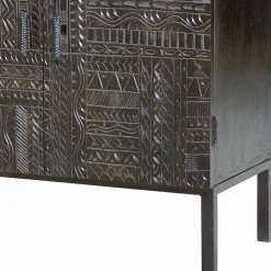 Wohnen Sideboards<Design Sideboard in Walnuss Braun - Solu