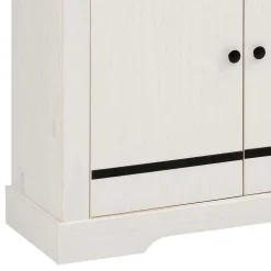 Wohnen Sideboards<Design Sideboard in Weiß mit Schwarz - Manduza