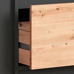 Wohnen Sideboards<Design Sideboard in Wildeiche NB & Anthrazit - Kiss