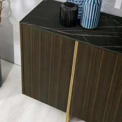 Wohnen Sideboards<Design Sideboard mit Ebenholz Furnier - Estaguma