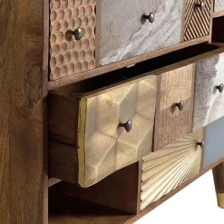 Wohnen Kommoden<Design Sideboard mit fünf Schubladen - Fina