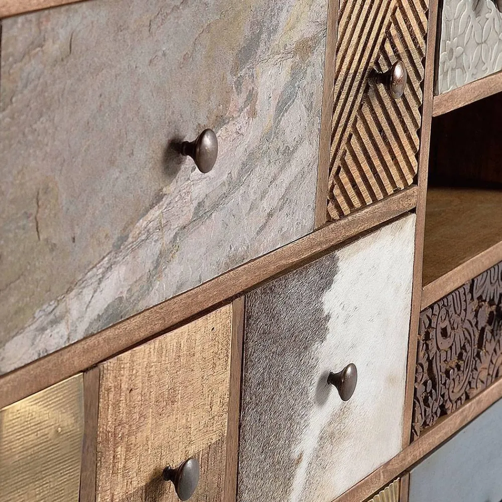 Wohnen Kommoden<Design Sideboard mit fünf Schubladen - Fina