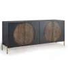 Wohnen Sideboards<Design Sideboard mit Mandala Schnitzerei - Synessa