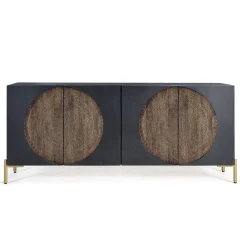 Wohnen Sideboards<Design Sideboard mit Mandala Schnitzerei - Synessa