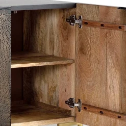 Wohnen Sideboards<Design Sideboard mit Mandala Schnitzerei - Synessa