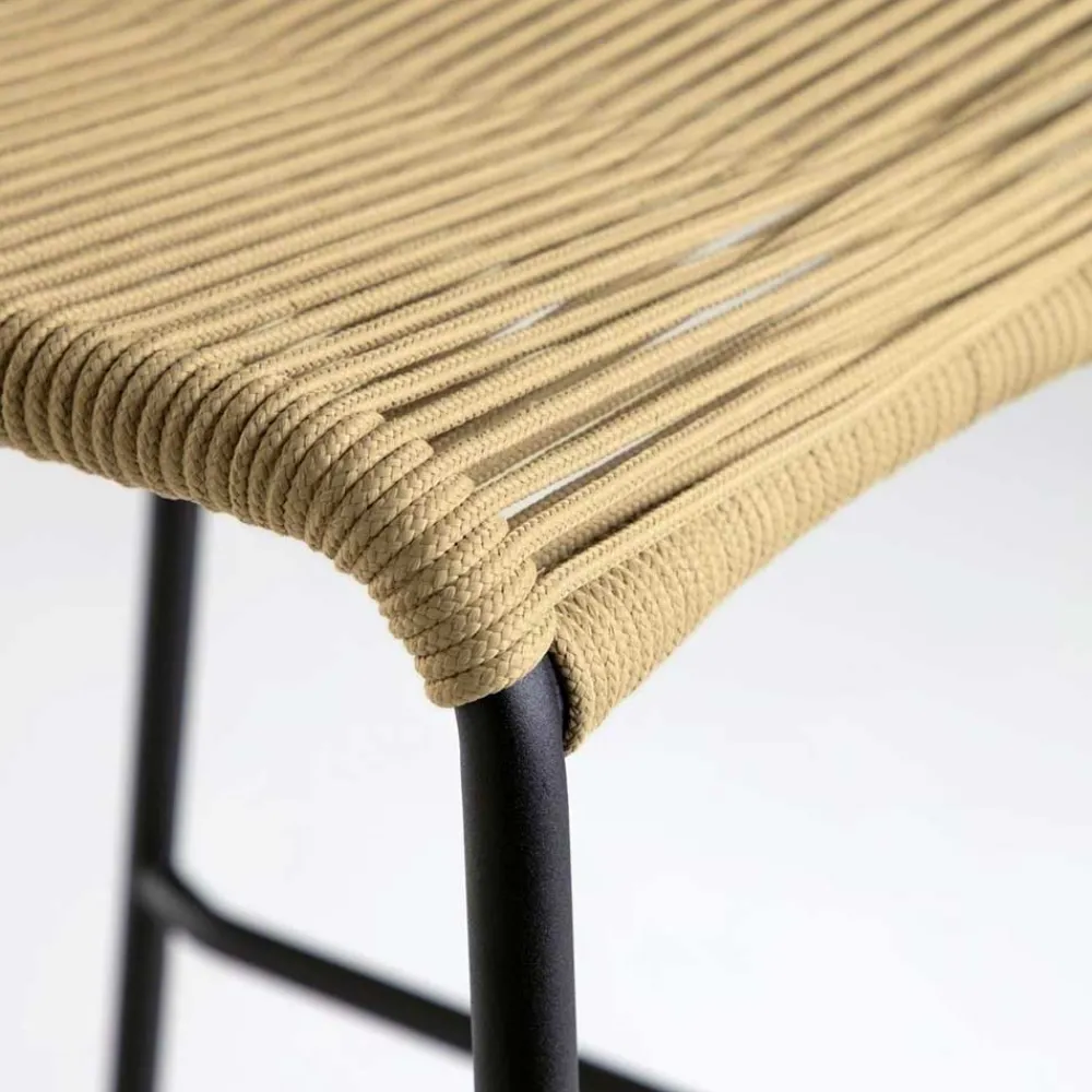 Wohnen Hocker<Design Stühle mit 62 cm Sitzhöhe - Henriette (4er Set)