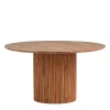 Wohnen Tische<Design Säulentisch aus Akazie Massivholz - Vespania