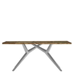 Wohnen Tische<Design Tisch mit bunter Altholzplatte Shabby - Enyi
