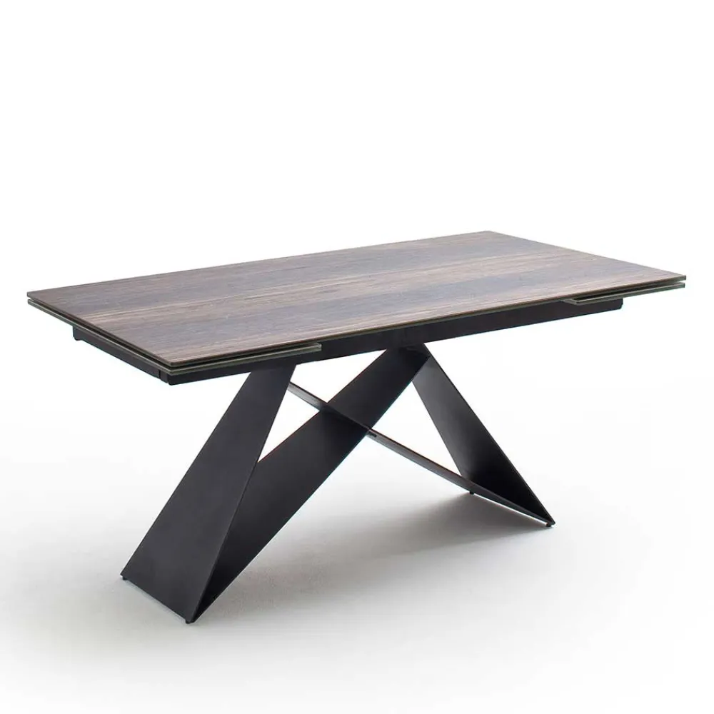 Wohnen Tische<Design Tisch mit Keramikplatte Holz Optik - Cateyna