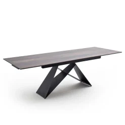 Wohnen Tische<Design Tisch mit Keramikplatte Holz Optik - Cateyna
