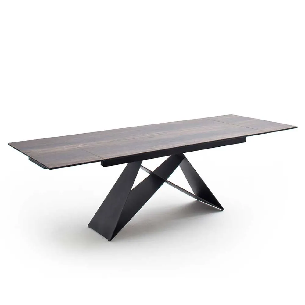 Wohnen Tische<Design Tisch mit Keramikplatte Holz Optik - Cateyna