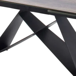 Wohnen Tische<Design Tisch mit Keramikplatte Holz Optik - Cateyna