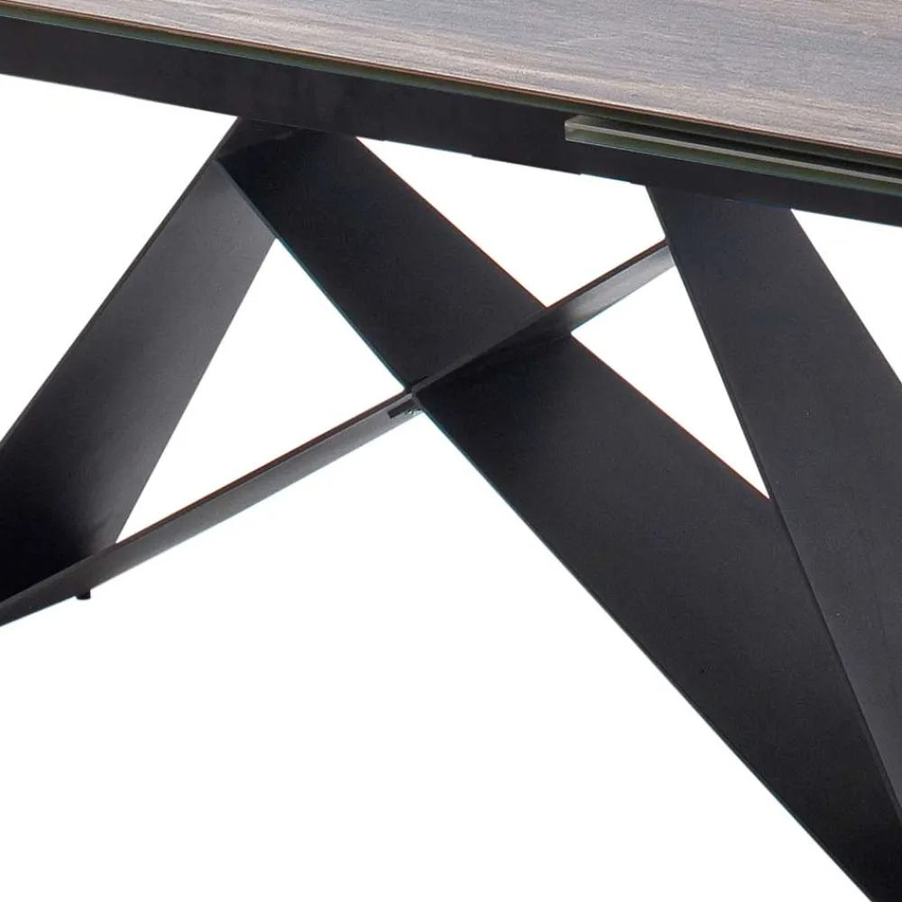 Wohnen Tische<Design Tisch mit Keramikplatte Holz Optik - Cateyna