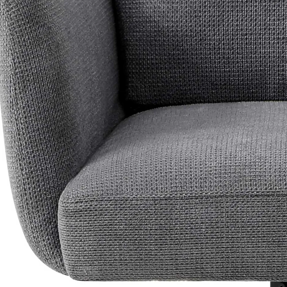 Wohnen Stühle<Design Tischsessel in Grau - drehbar - Portland S (2er Set)