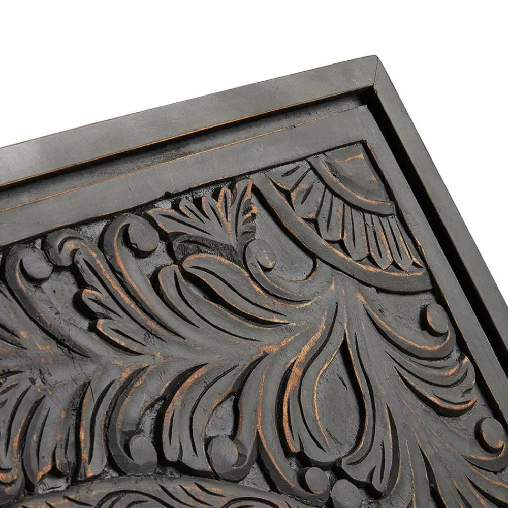 Wohnen Tv & Hifi-Möbel|Lowboards<Design TV Board mit Schnitzereien Front - Dancer