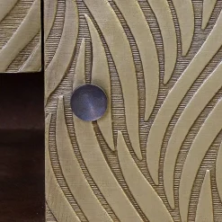 Wohnen Tv & Hifi-Möbel|Lowboards<Design TV Kommode aus Mangoholz und Metall - Filurina