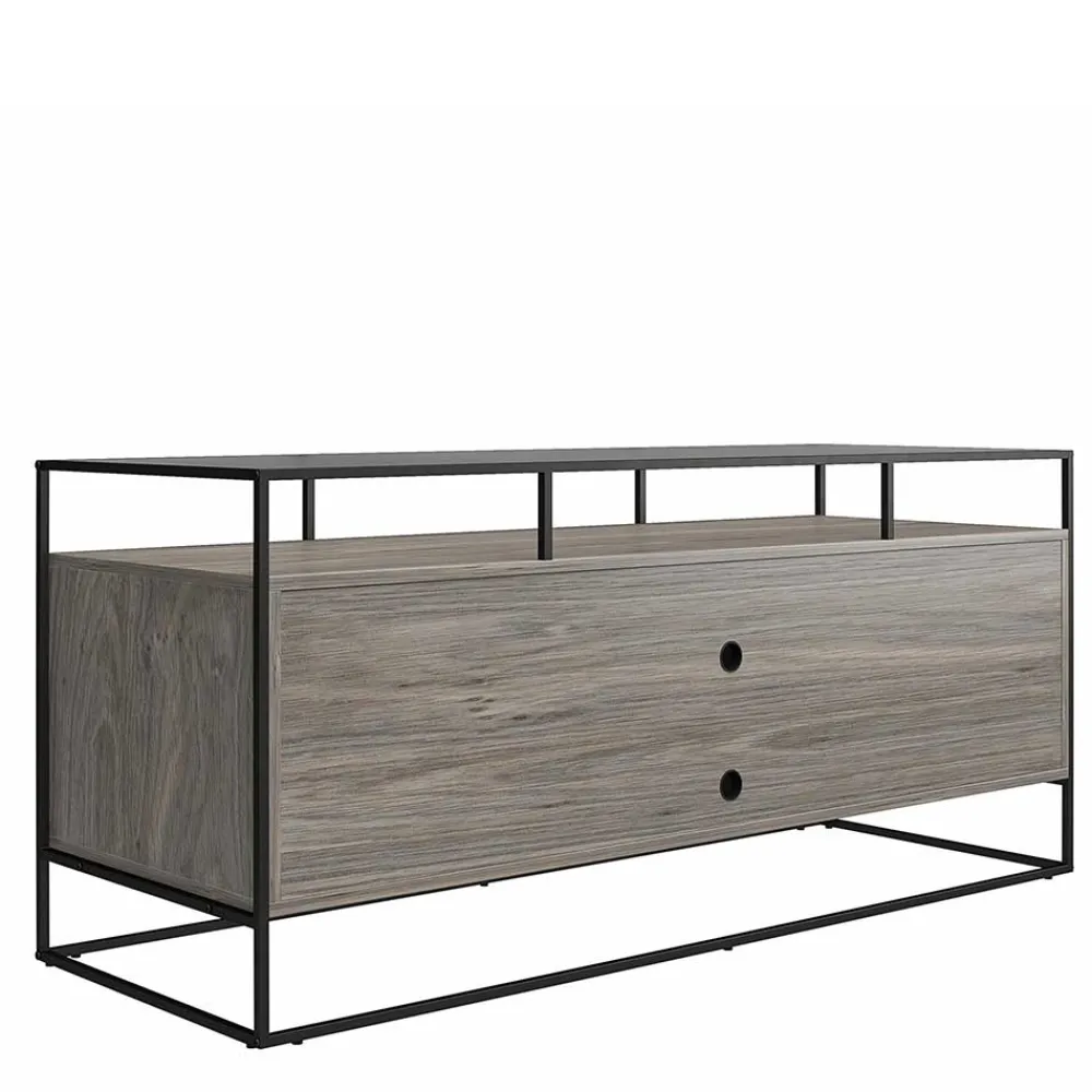 Wohnen Tv & Hifi-Möbel|Lowboards<Design TV Kommode in Eiche Grau - Midland