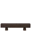 Wohnen Tv & Hifi-Möbel<Design TV Lowboard aus Mangoholz in Walnuss Braun - Glancossa