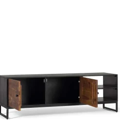 Wohnen Tv & Hifi-Möbel|Lowboards<Design TV-Lowboard aus Palisander und Mangoholz - Ondarroa