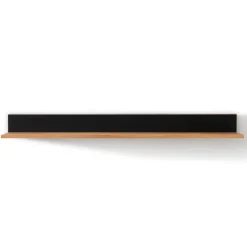 Wohnen Regale<Design Wandboard aus Wildeiche und Glas - Kantino