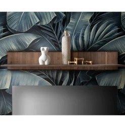 Wohnen Regale<Design Wandboard in Braun geölt - Malawi