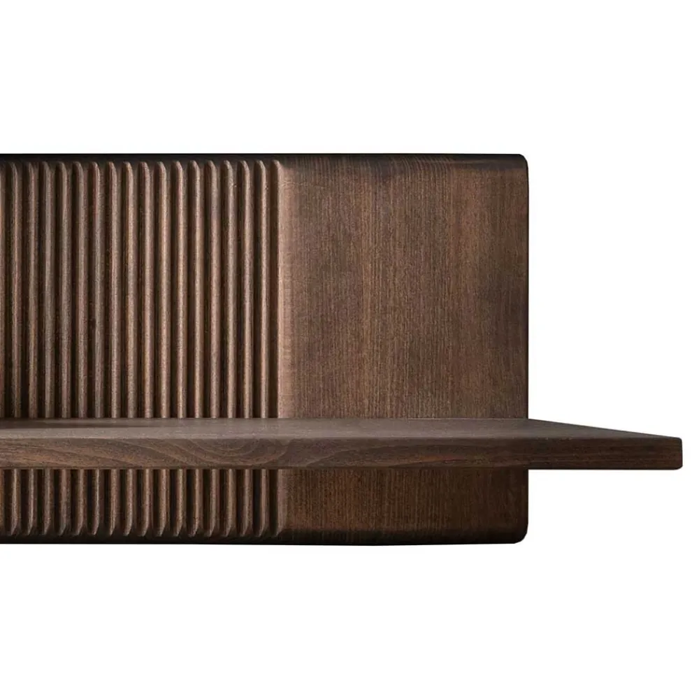 Wohnen Regale<Design Wandboard in Braun geölt - Malawi