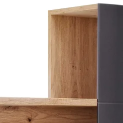Wohnen Regale<Design Wandboard Regal in Eichefarben & Grau - Vecenda