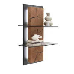 Wohnen Regale<Design Wandregal mit Beleuchtung - Drinidad