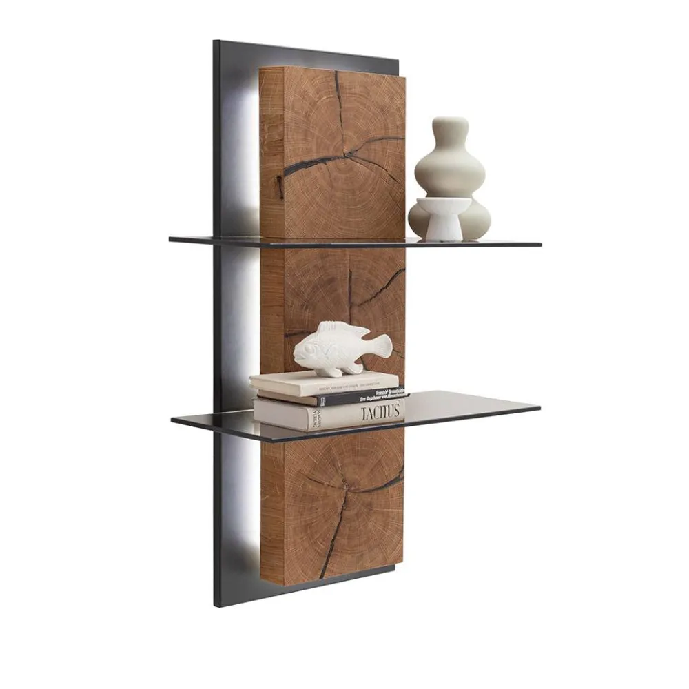 Wohnen Regale<Design Wandregal mit Beleuchtung - Drinidad