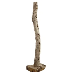 Wohnen Regale<Design Weinregal aus Holzstamm Teak massiv - Teako