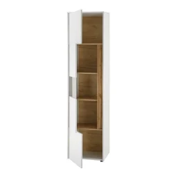 Wohnen Wohnwände<Design Wohnwand 270 cm breit - Nonessia (vierteilig)