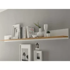 Wohnen Wohnwände<Design Wohnwand 270 cm breit - Nonessia (vierteilig)