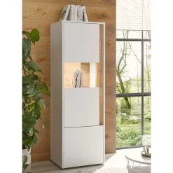 Wohnen Wohnwände<Design Wohnwand 350 cm breit - Nonessia I (dreiteilig)