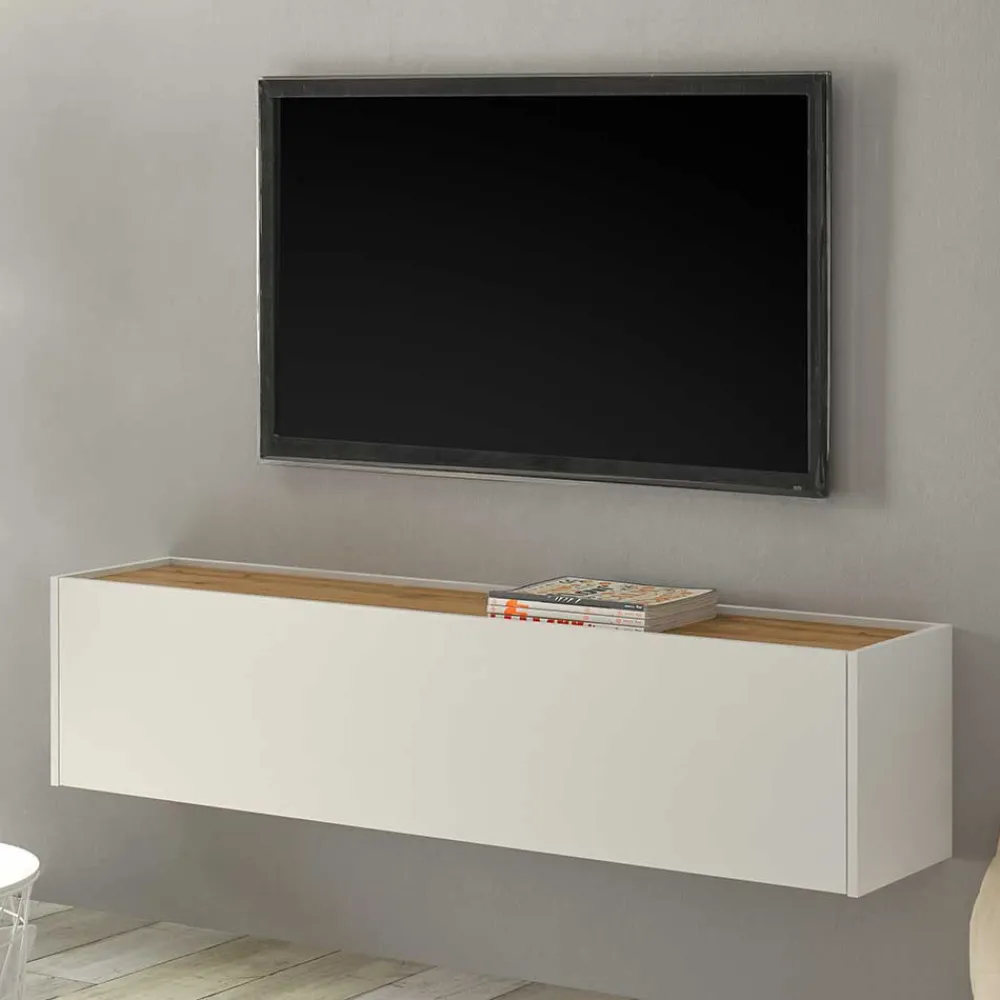 Wohnen Wohnwände<Design Wohnwand 350 cm breit - Nonessia I (dreiteilig)