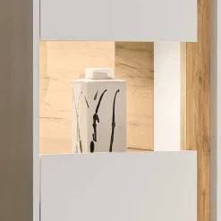 Wohnen Wohnwände<Design Wohnwand 350 cm breit - Nonessia I (dreiteilig)