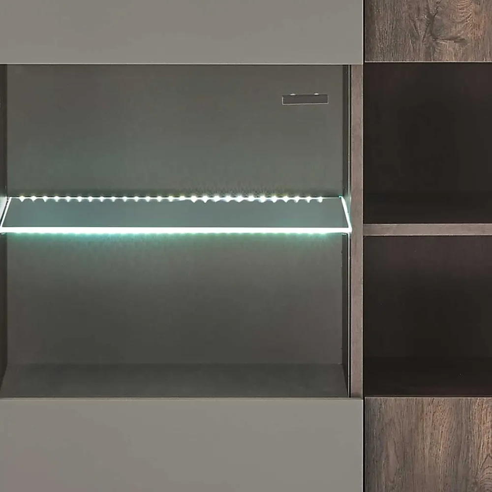 Wohnen Wohnwände<Design Wohnwand Kombi modern - Mundo (dreiteilig)