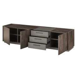 Wohnen Wohnwände<Design Wohnwand Kombi modern - Mundo (dreiteilig)