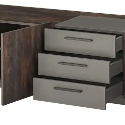 Wohnen Wohnwände<Design Wohnwand Kombi modern - Mundo (dreiteilig)