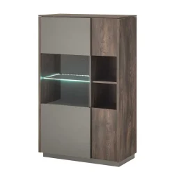 Wohnen Wohnwände<Design Wohnwand Kombi modern - Mundo (dreiteilig)