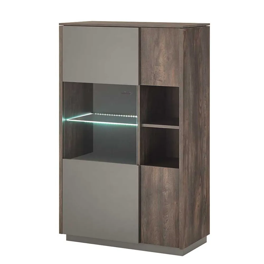 Wohnen Wohnwände<Design Wohnwand Kombi modern - Mundo (dreiteilig)