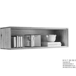 Wohnen Wohnwände<Design Wohnzimmermöbel Set - Sinta (dreiteilig)