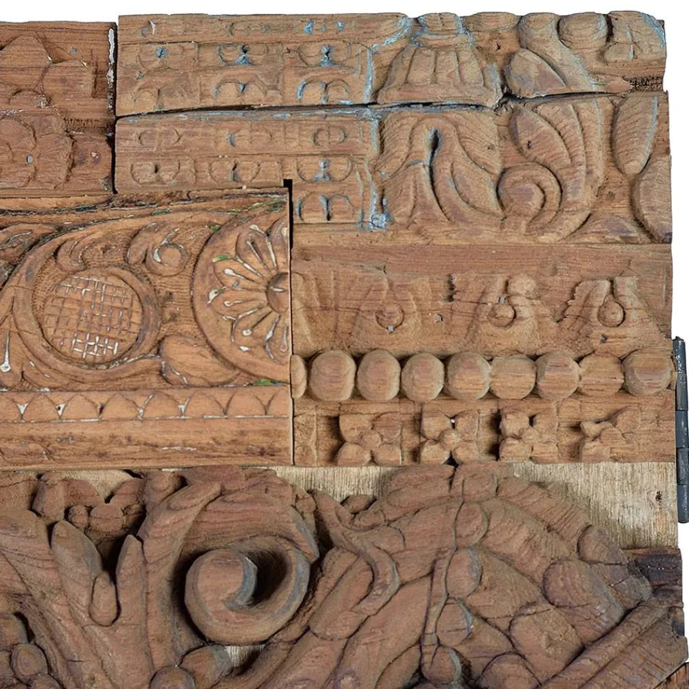 Wohnen Vitrinen<Design Wohnzimmerschrank aus Mangoholz rustikal - Lacid