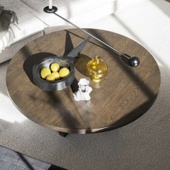 Wohnen Tische<Design Wohnzimmertisch in Braun - Cazama