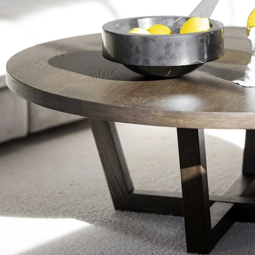 Wohnen Tische<Design Wohnzimmertisch in Braun - Cazama