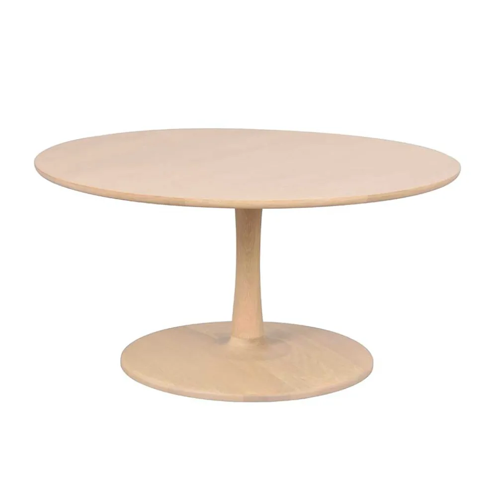 Wohnen Tische<Design Wohnzimmertisch mit Tellerfuß - Burgos