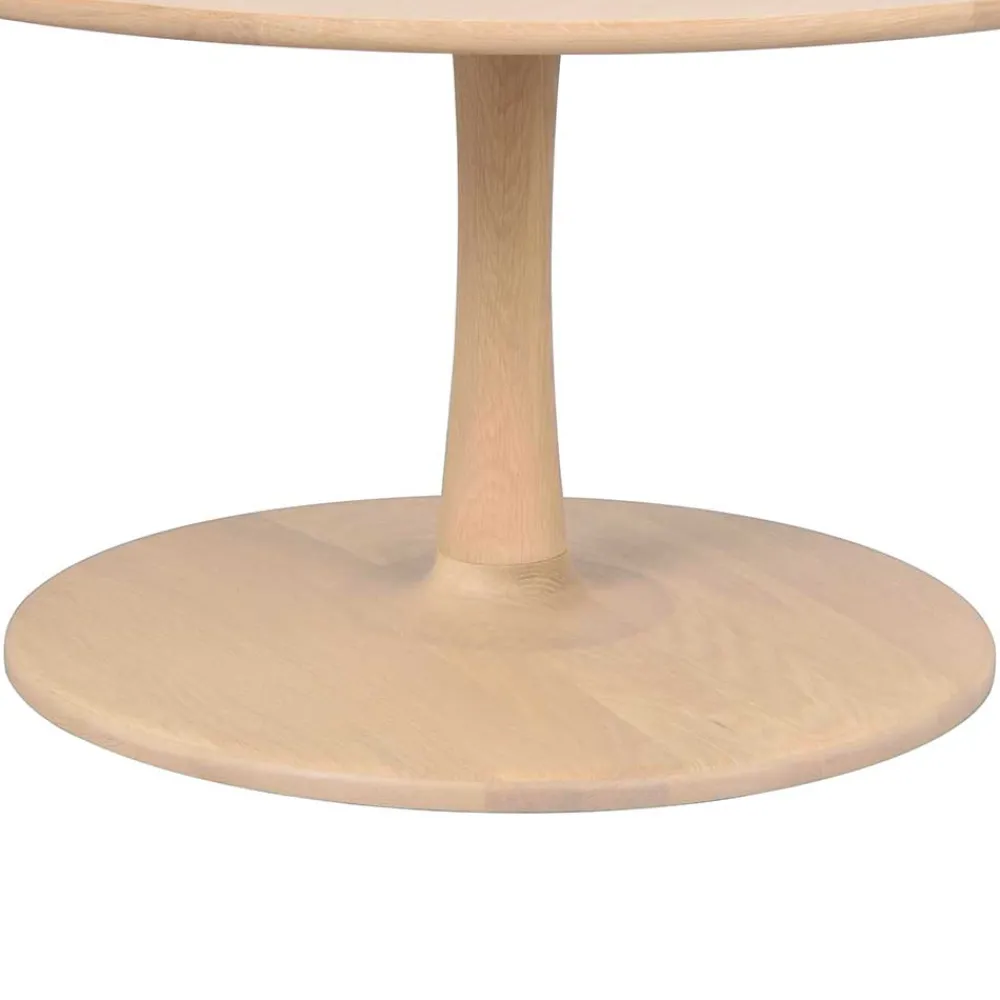 Wohnen Tische<Design Wohnzimmertisch mit Tellerfuß - Burgos