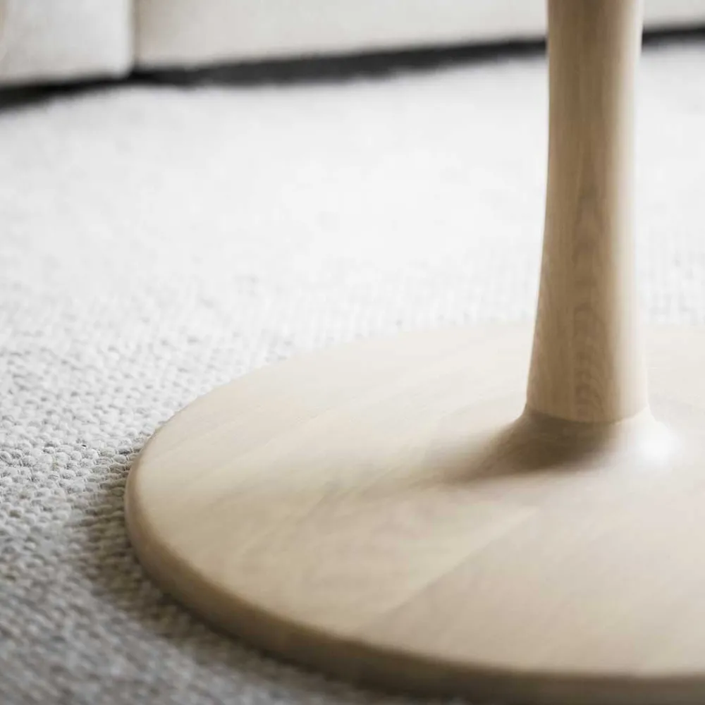 Wohnen Tische<Design Wohnzimmertisch mit Tellerfuß - Burgos