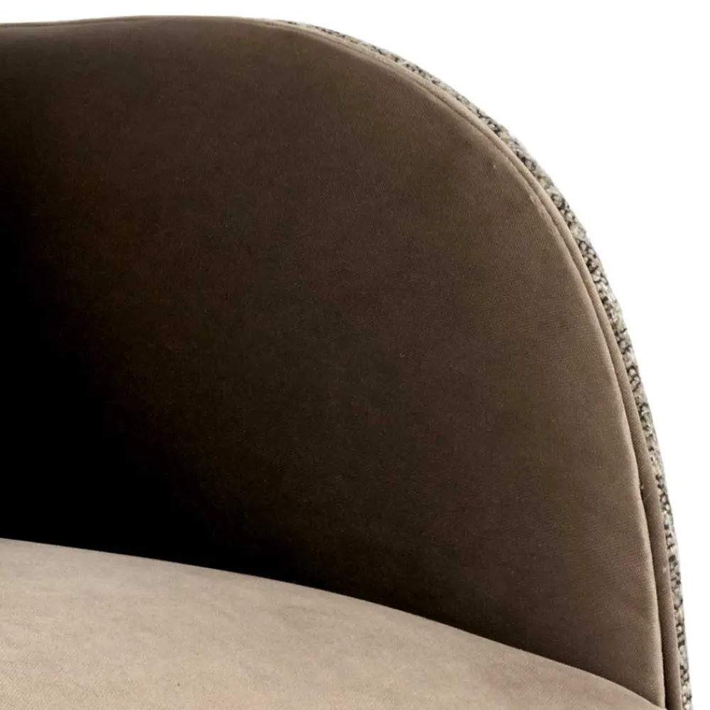 Wohnen Sofas<Design Zweisitzer in Beige und Hellbraun - Maria