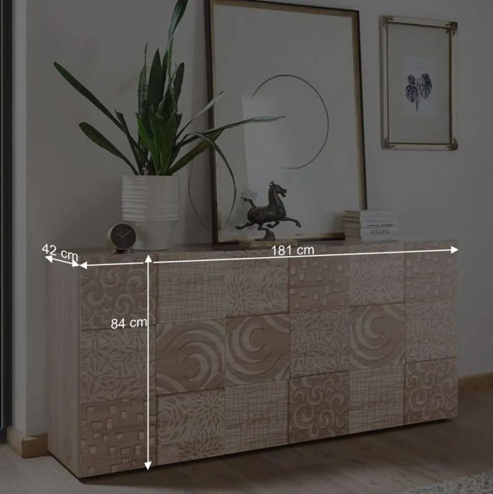 Wohnen Sideboards<Designer Sideboard mit Druck - Bielvas