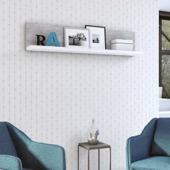 Wohnen Wohnwände<Designer TV Anbauwand in Betonoptik - Venatio (dreiteilig)
